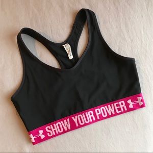 Under Armour Sports Bra - Breast Cancer Awareness
